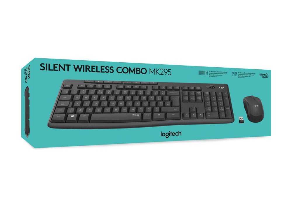 Logitech wireless fashion combo mk295